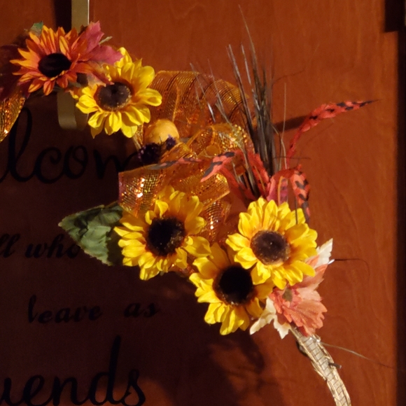 Ooak wine barrel heart Fall home decor - Picture 5 of 6